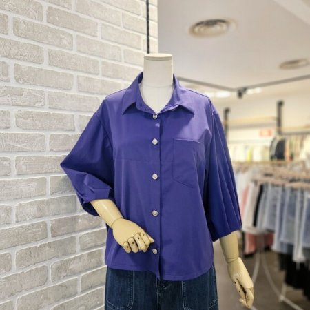 칠부 소매 남방