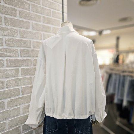 턱 장식 스트링 남방