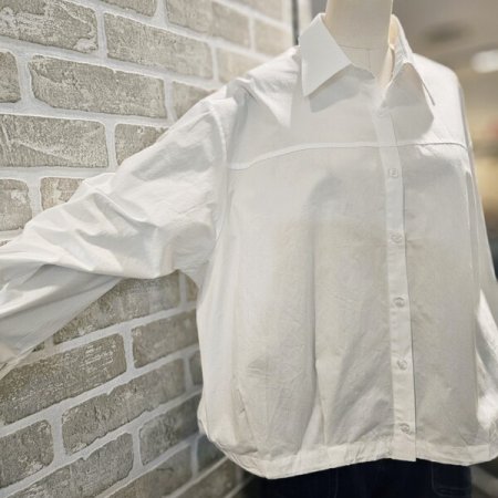 턱 장식 스트링 남방