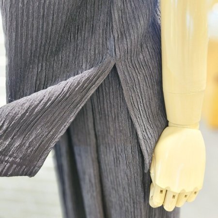 슬리브리스 주름 셋업