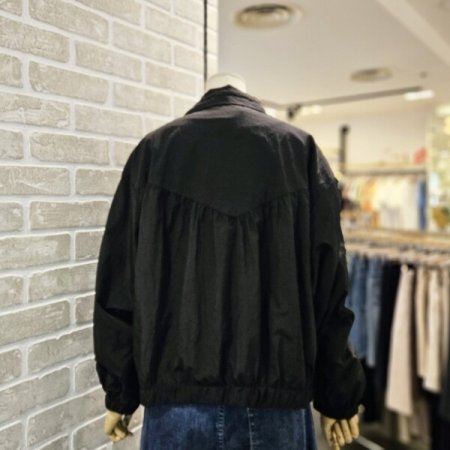 셔링 카라 집업 점퍼