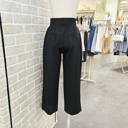 와이드 밴드 9부 팬츠