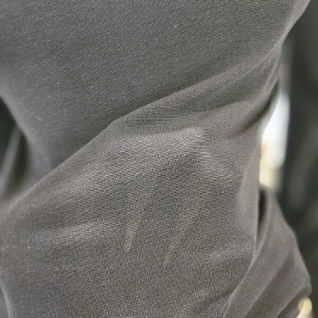 거즈 목 폴라 티셔츠