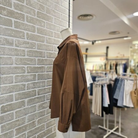 오버핏 절개 남방