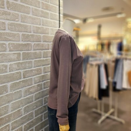 가을 보트넥 티셔츠