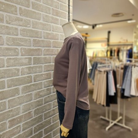 가을 보트넥 티셔츠