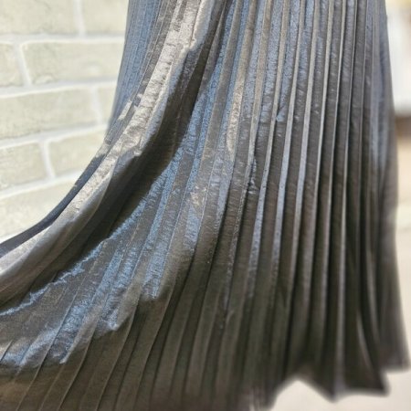 펄 주름 스커트