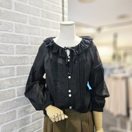 핀턱 나시 세트 블라우스