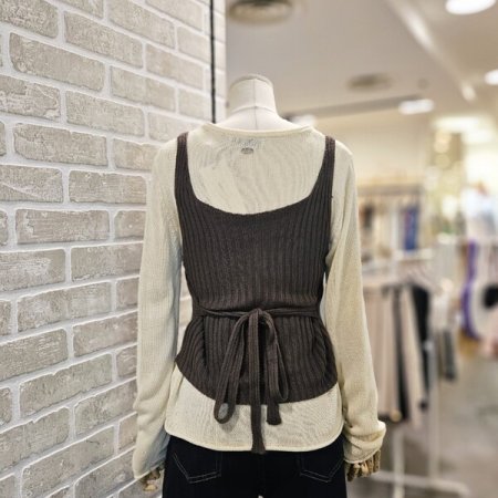 뷔스티에 세트 니트