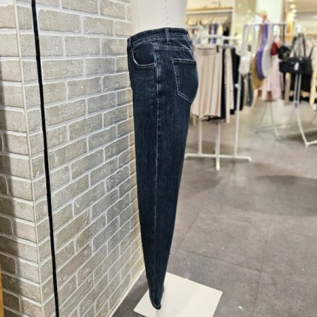 일자핏 데님 팬츠
