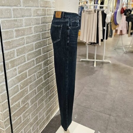 일자핏 데님 팬츠