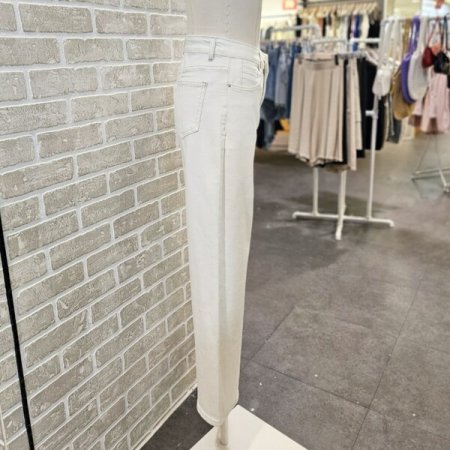 일자핏 데님 팬츠