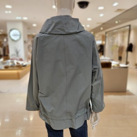 소매레터링 후드 집업점퍼