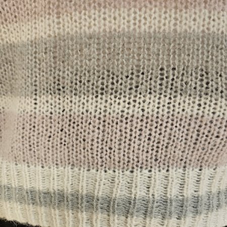 컬러배색 브이넥 니트 가디건