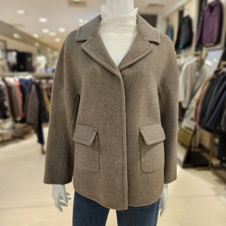 헤링본 카라 싱글재킷