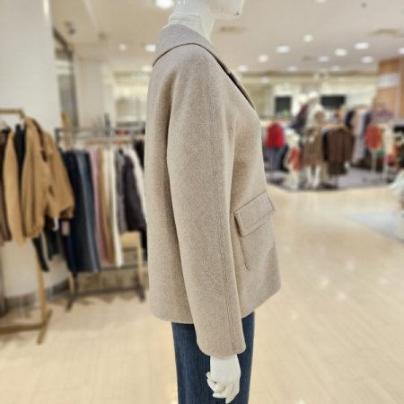 헤링본 카라 싱글재킷