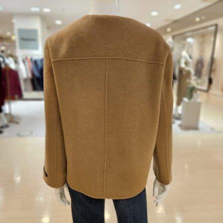 울혼방 핸드메이드 집업 재킷