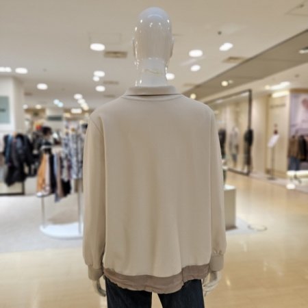 로고 라운드패치 카라 티셔츠