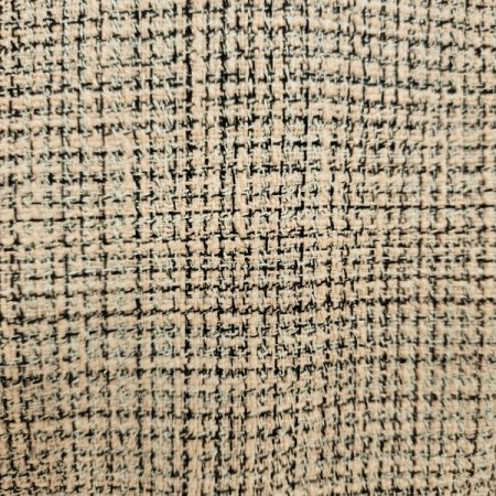 진주단추 트위드 브이넥 재킷