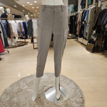 소고 뒷 밴딩 레터링 카고포켓 배기팬츠