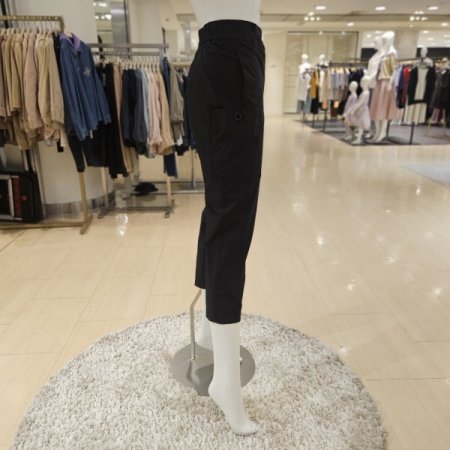 소고 뒷 밴딩 레터링 카고포켓 배기팬츠