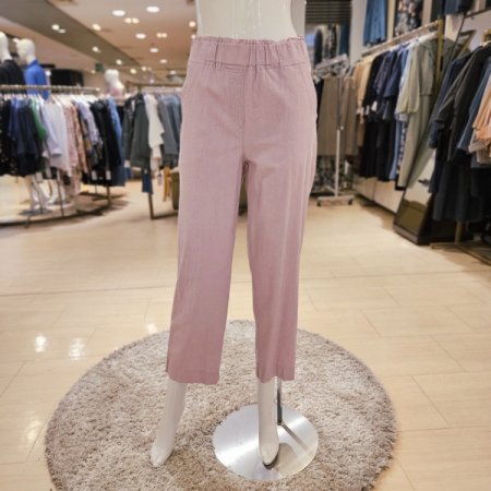 밴딩 배기핏 면혼방 팬츠