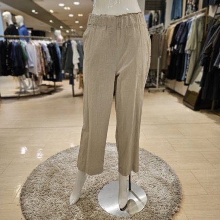 밴딩 배기핏 면혼방 팬츠