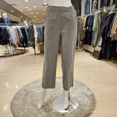 밴딩 배기핏 면혼방 팬츠