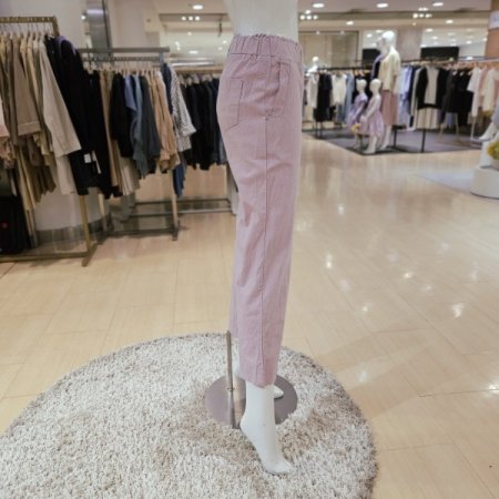 밴딩 배기핏 면혼방 팬츠