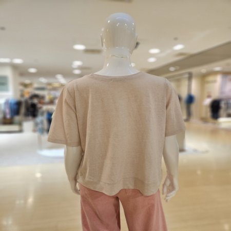 라운드넥 프린팅 티셔츠