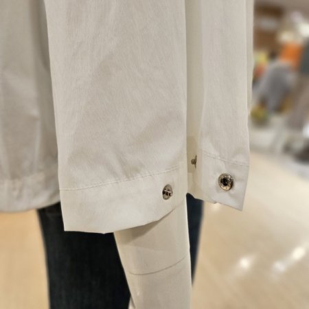 밑단 뒷 스트링 카라 7부 재킷