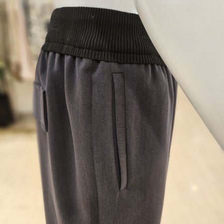 허리밴딩 배기팬츠