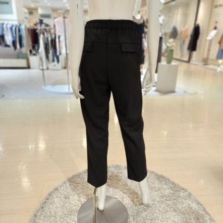 양포켓 스티치 배기팬츠