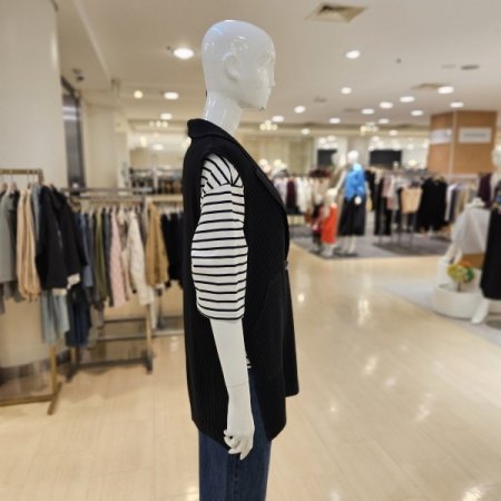 옆트임 플리츠 카라 베스트