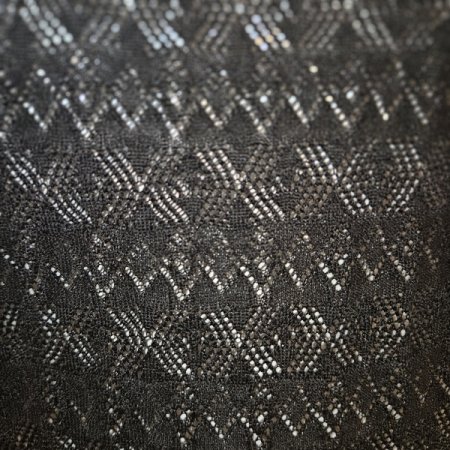 펀칭짜임 스판 터틀넥 긴팔 니트