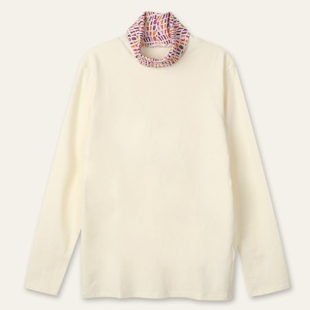 오일릴리 포인트 티셔츠