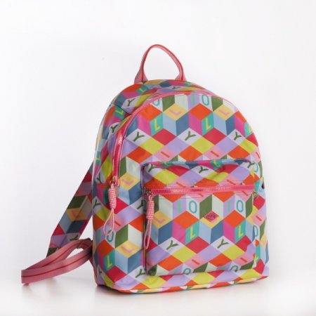 오일릴리 멀티컬러 백팩