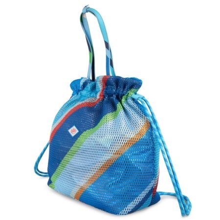 오일릴리 블루 드로스트링 백팩