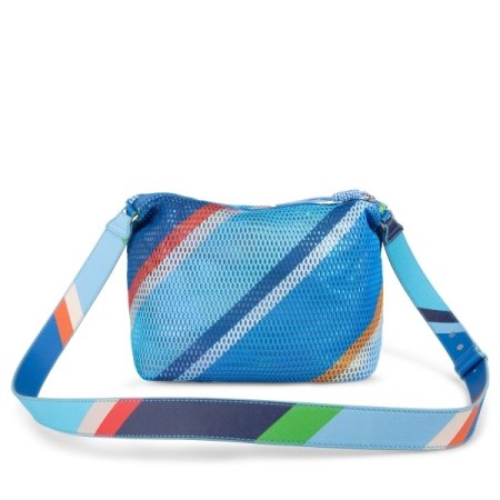 오일릴리 블루 크로스백