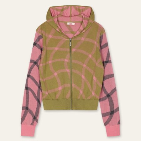 베이엔  후드 가디건