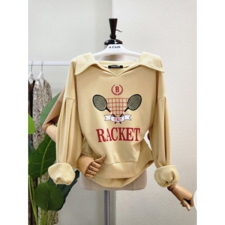 카라넥 라켓 티셔츠