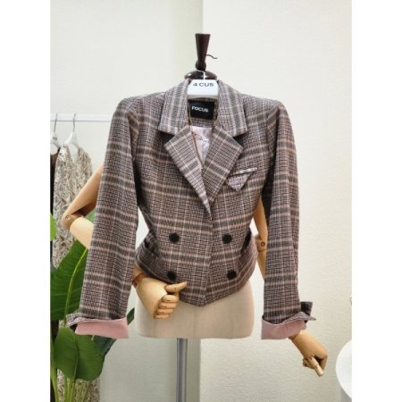 브로잉 더블 숏 자켓