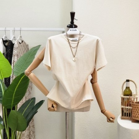 데일리 코튼 반팔 티셔츠