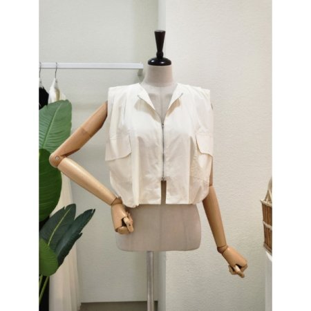 빅포켓 집업 베스트