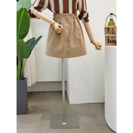 투포켓 스트링 미니 스커트