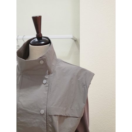 하이넥 베스트 원피스 세트