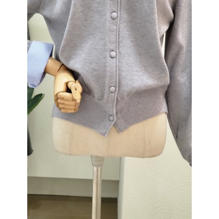 셔츠 레이어드 브이넥 니트