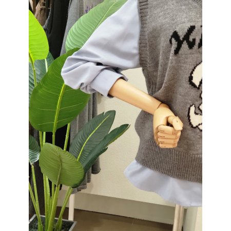 캐릭터 베스트 셔츠 세트