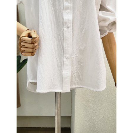 클래식 코튼 무지 셔츠