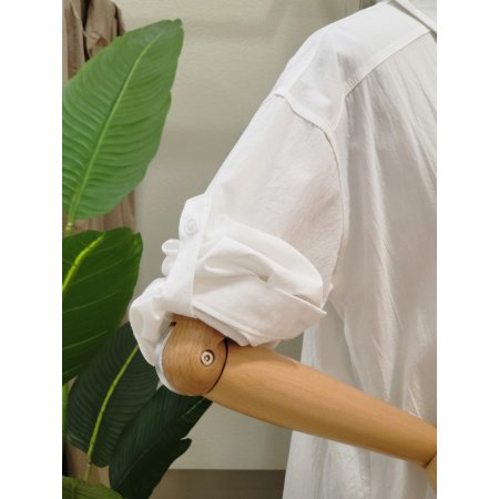 클래식 코튼 무지 셔츠